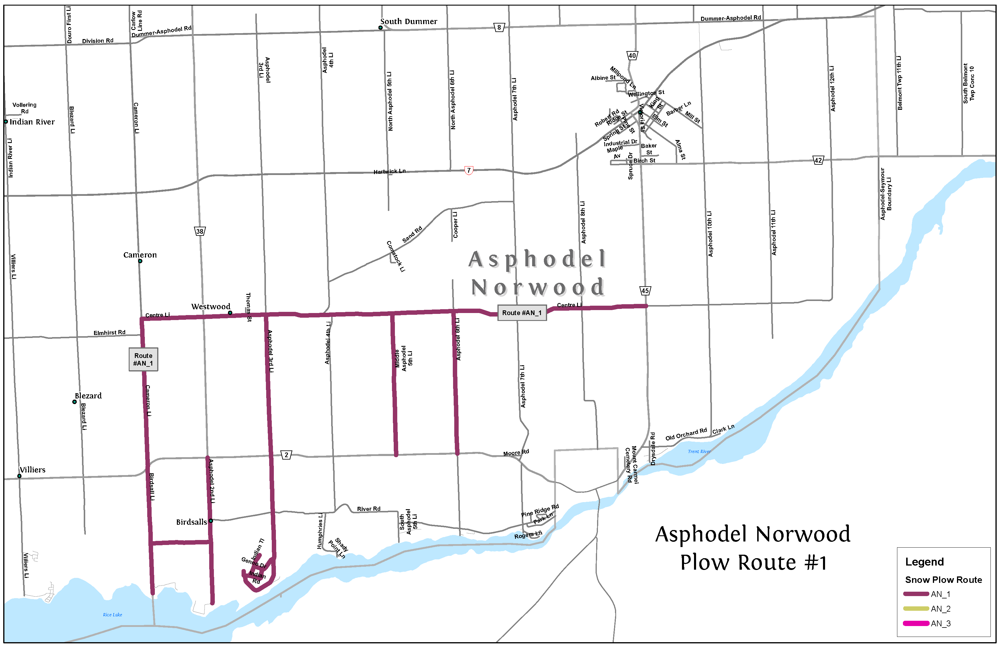 Plow Route 1