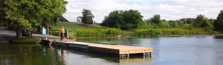 View of Birdsall Wharf