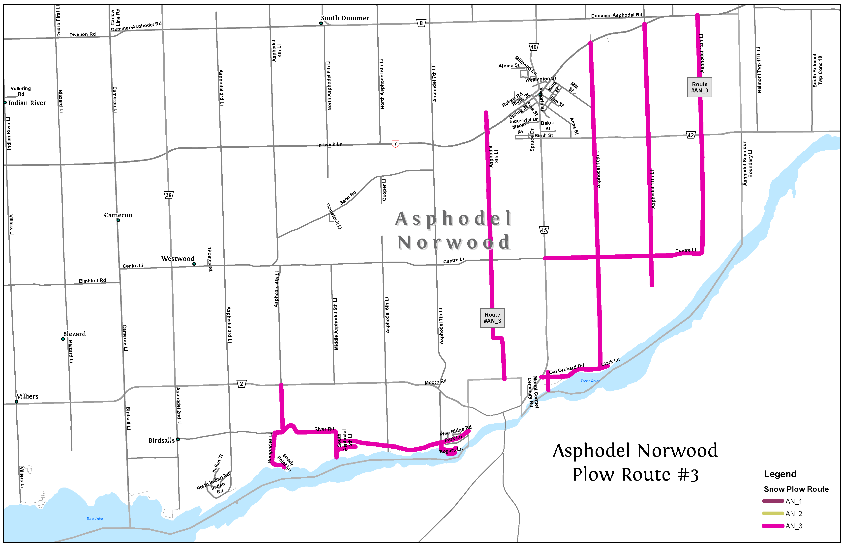 Plow Route 3
