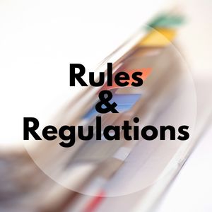 Rules and Regulations